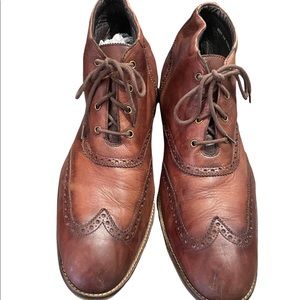 Cole HAAN beautiful wingtip mens boots size 13
